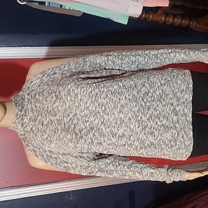Hummingbird cold shoulder turtleneck sweater size S EUC